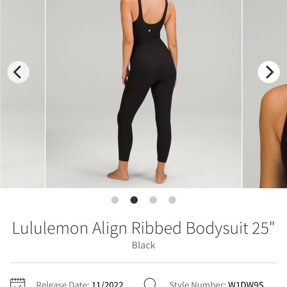 Lululemon Athletica Black Bodysuit - Picture 2 of 13